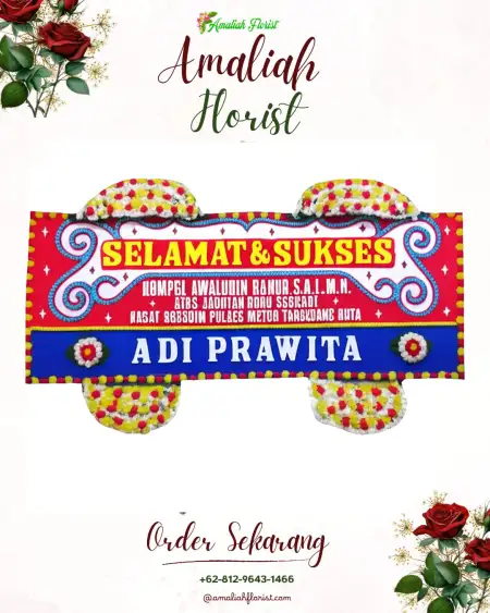 Papan Bunga Ucapan Selamat Banyusri